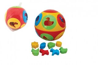 Obrázek z Vkládačka míč plast průměr 17cm 12m+ 
